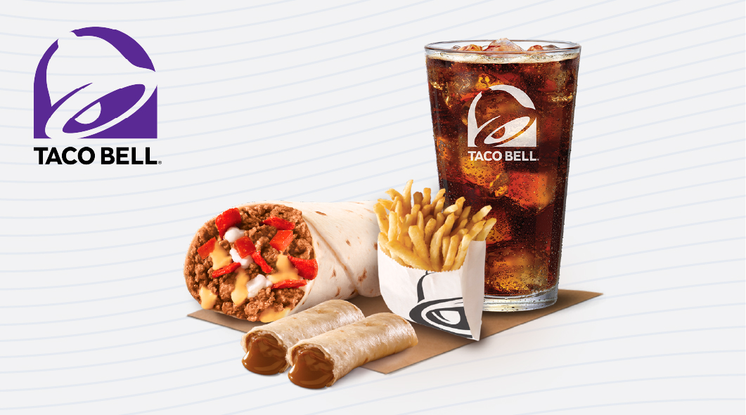 Menú exclusivo en Taco Bell con tus tarjetas Ficohsa