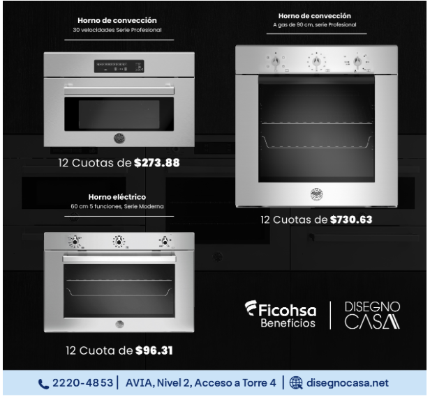 Hornos italianos en 12 cuotas