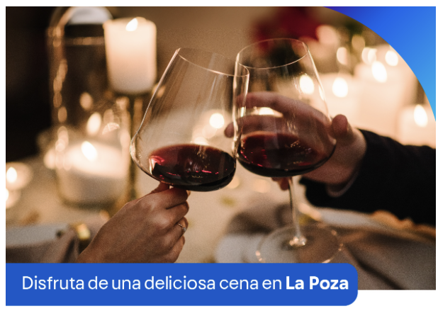 Una noche romántica en La Poza