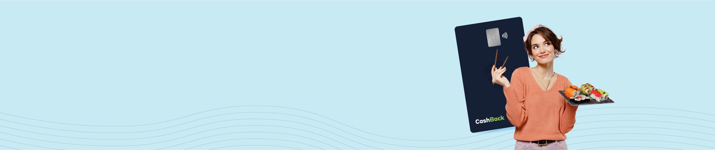 Imagen del banner  Tarjeta Cash Back Visa Clásica